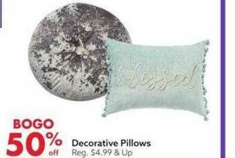 Big Lots Decorative Pillows offer