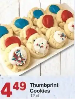 Market Street Thumbprint cookies offer