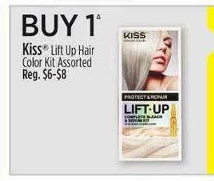Dollar General Kiss Lift Up Hair Color Kit offer