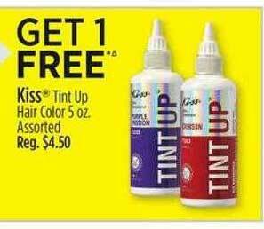 Dollar General Kiss Tint Up Hair Color offer