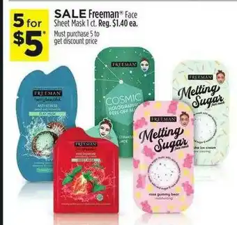 Dollar General Freeman Sheet Mask offer