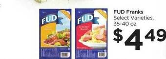 Food 4 Less Fud Franks offer