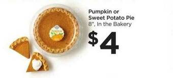 Food 4 Less Pumpkin Or Sweet Potato Pie offer