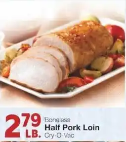 Market Street Boneless half pork loin offer