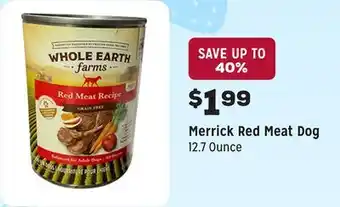 Grocery Outlet Red Meat Dog offer