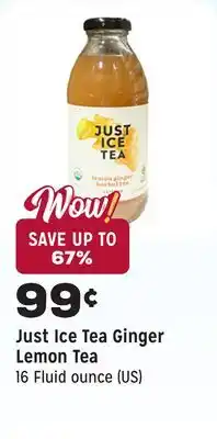 Grocery Outlet Ginger Lemon Tea offer