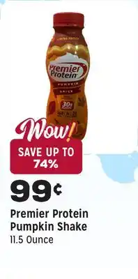 Grocery Outlet Pumpkin Shake offer