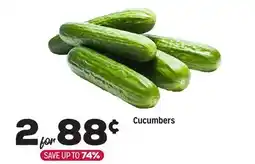 Grocery Outlet Cucumbers offer