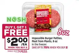 Grocery Outlet Impossible Burger Patties, Meat from Plants offer