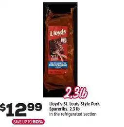 Grocery Outlet Lloyd's St. Louis Style Pork Spareribs offer