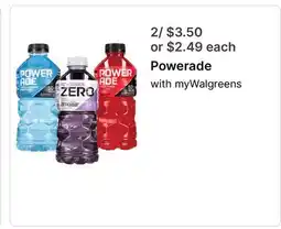 Walgreens Powerade offer
