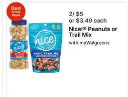 Walgreens Nice! Peanuts or Trail Mix offer