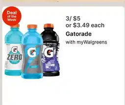 Walgreens Gatorade offer