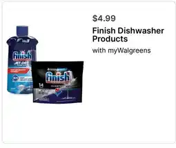 Walgreens Finish Dishwasher Products offer
