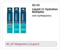 Walgreens Liquid Hydration Multiplier offer