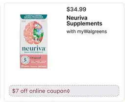 Walgreens Neuriva Supplements offer