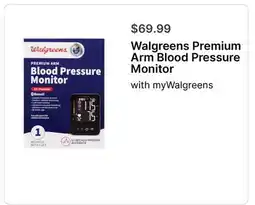 Walgreens Walgreens Premium Arm Blood Pressure Monitor offer