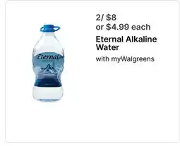 Walgreens Eternal Alkaline Water offer