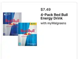 Walgreens Red Bull Energy Drink offer