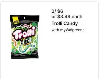 Walgreens Trolli Candy offer