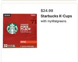 Walgreens Starbucks K-Cups offer