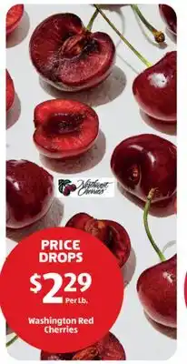 Aldi Washington Red Cherries offer