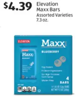 Aldi Elevation Maxx Bars offer