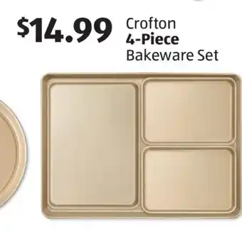 Aldi Crofton 4-Piece Bakeware Set offer