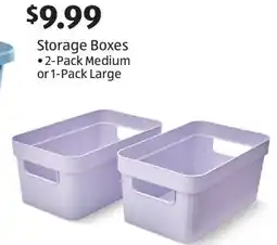 Aldi Storage Boxes offer