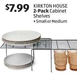 Aldi KIRKTON HOUSE 2-Pack Cabinet Shelves offer