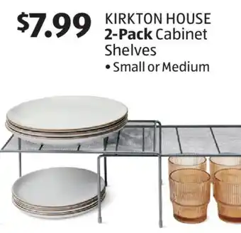Aldi KIRKTON HOUSE 2-Pack Cabinet Shelves offer