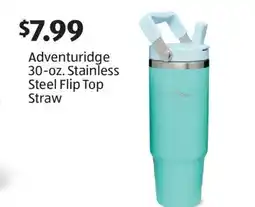 Aldi Adventuridge 30-oz. Stainless Steel Flip Top Straw offer