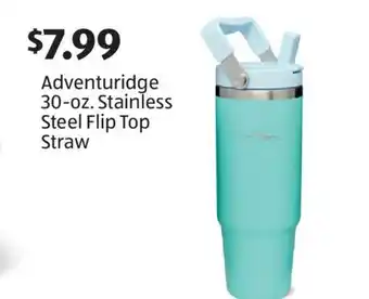 Aldi Adventuridge 30-oz. Stainless Steel Flip Top Straw offer