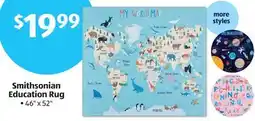 Aldi Smithsonian Education Rug offer
