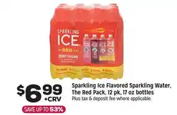 Grocery Outlet Sparkling Ice Flavored Sparkling Water, The Red Pack offer