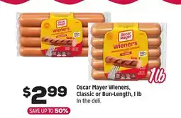 Grocery Outlet Oscar Mayer Wieners, Classic or Bun-Length, 1 lb offer