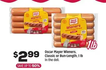 Grocery Outlet Oscar Mayer Wieners, Classic or Bun-Length, 1 lb offer