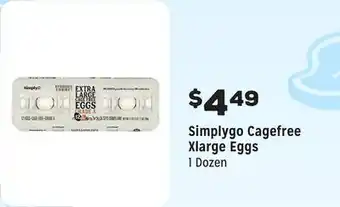 Grocery Outlet Cagefree Xlarge Eggs offer