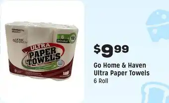 Grocery Outlet Ultra Paper Towels offer