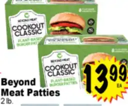 Superior Grocers Beyond Meat Patties offer