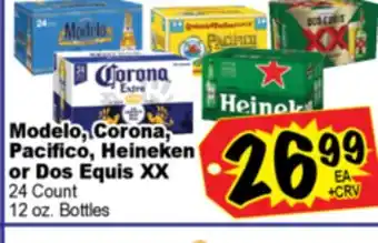 Superior Grocers Modelo, Corona, Pacifico, Heineken or Dos Equis XX offer