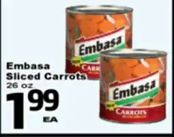 Superior Grocers Embasa Sliced Carrots offer