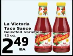 Superior Grocers La Victoria Taco Sauce offer