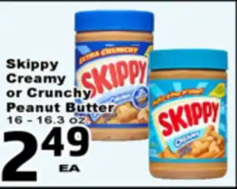 Superior Grocers Skippy Creamy or Crunchy Peanut Butter offer