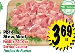 Superior Grocers Pork Stew Meat offer