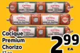 Superior Grocers Cacique Premium Chorizo offer