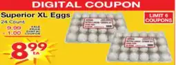 Superior Grocers Superior XL Eggs offer