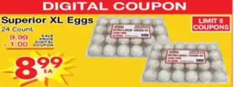 Superior Grocers Superior XL Eggs offer