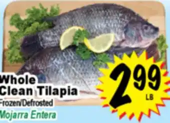 Superior Grocers Whole Clean Tilapia offer