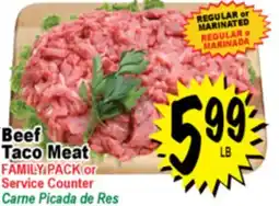 Superior Grocers Beef Taco Meat offer